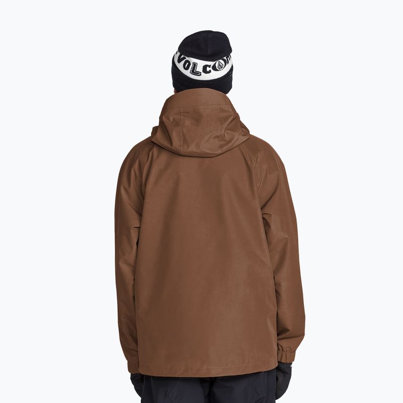 Мъжко сноуборд яке Volcom Dua Insulated Gore-Tex Jacket desert taupe 4
