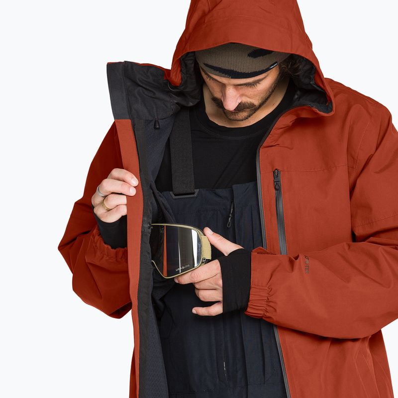 Мъжко сноуборд яке Volcom L Gore-Tex Jacket burnt orange 5