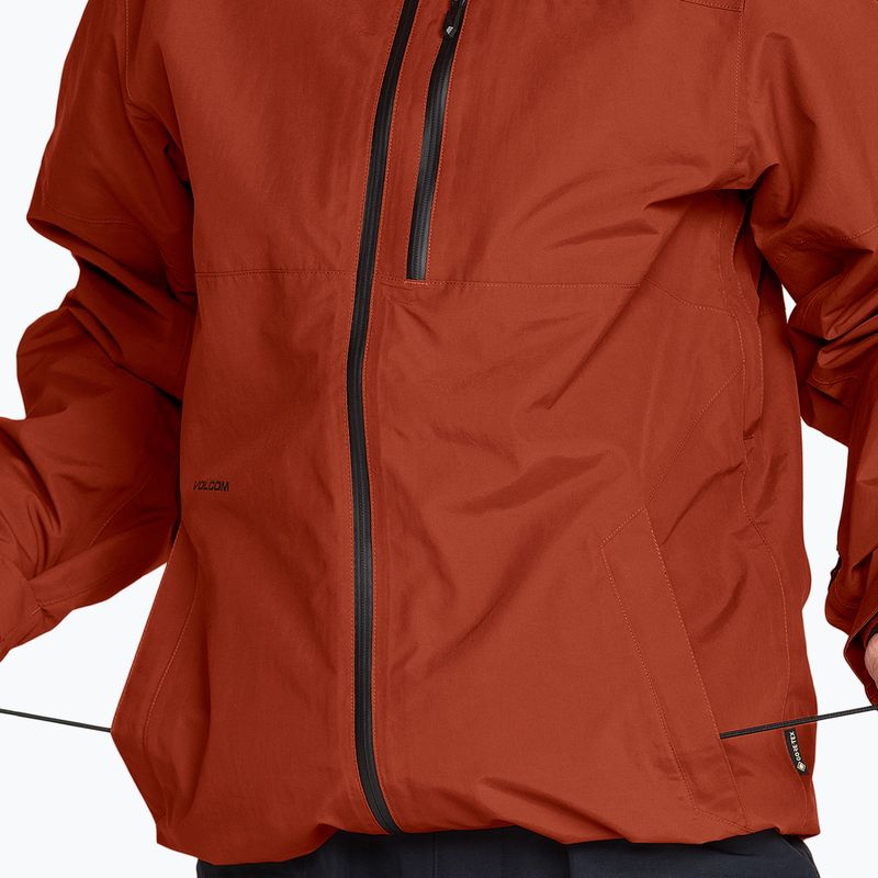 Мъжко сноуборд яке Volcom L Gore-Tex Jacket burnt orange 8