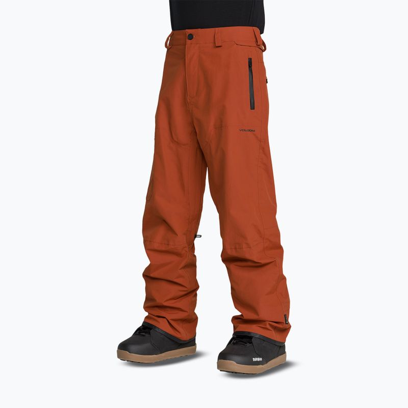 Мъжки сноуборд панталони Volcom L Gore-Tex Pant Burnt Orange 4