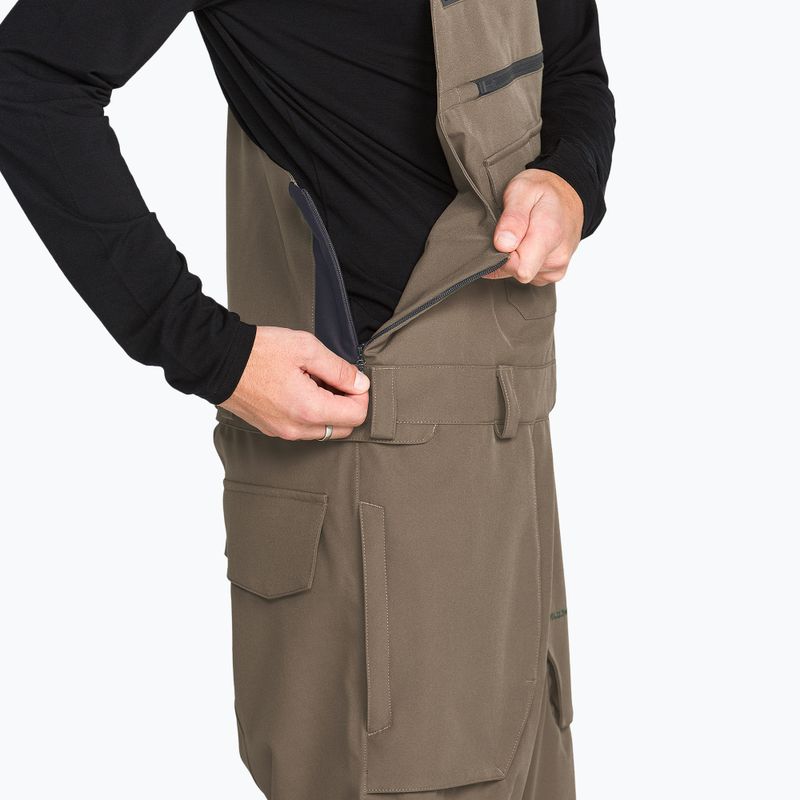 Мъжки сноуборд панталони Volcom Roan Bib Overall teak 6