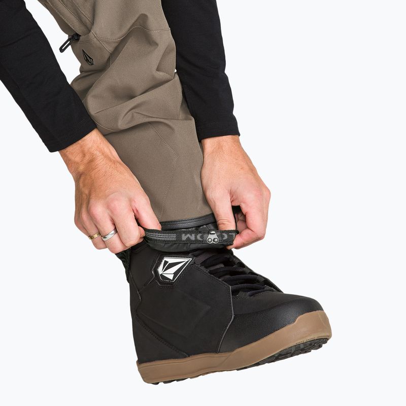 Мъжки сноуборд панталони Volcom Roan Bib Overall teak 8