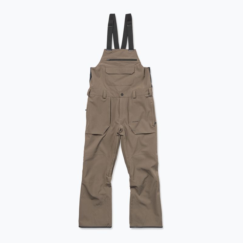 Мъжки сноуборд панталони Volcom Roan Bib Overall teak 9