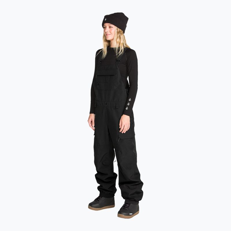 Дамски сноуборд панталон Volcom Crestron 3D Stretch Bib Overall black
