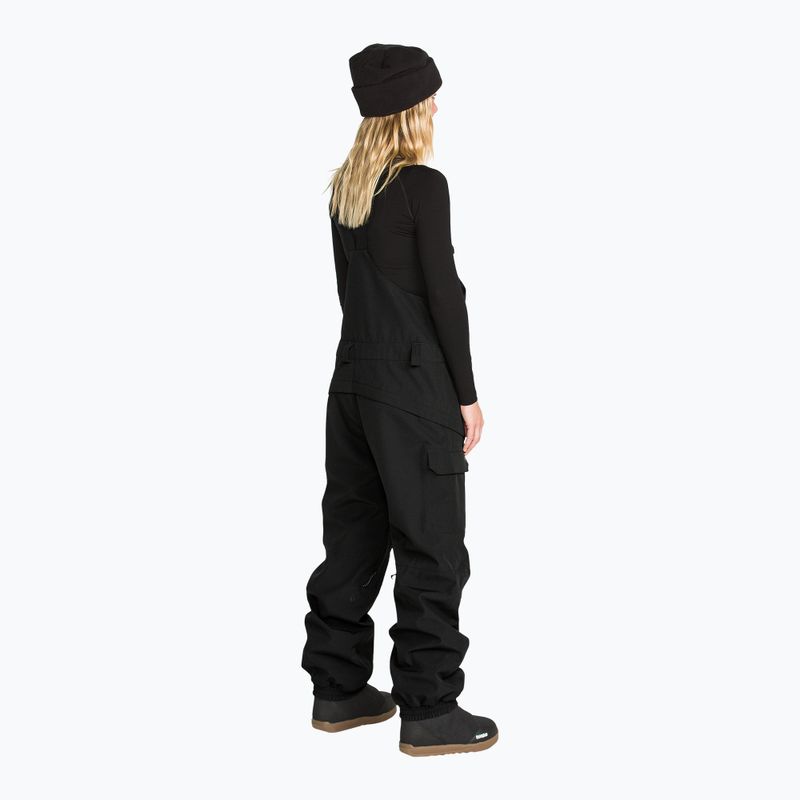 Дамски сноуборд панталон Volcom Crestron 3D Stretch Bib Overall black 3