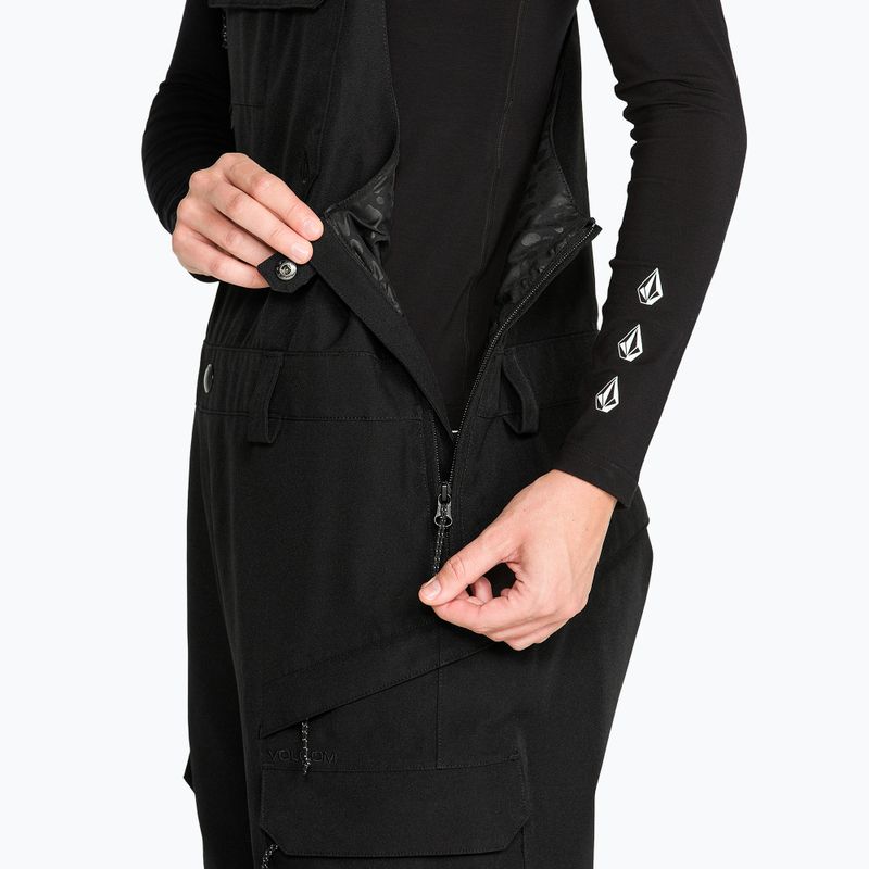 Дамски сноуборд панталон Volcom Crestron 3D Stretch Bib Overall black 6