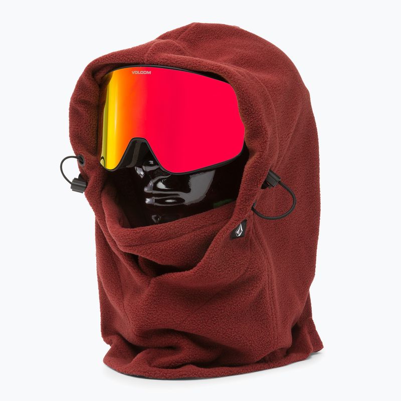 Дамска шапка маска Volcom V.Scout Hood pinot 4