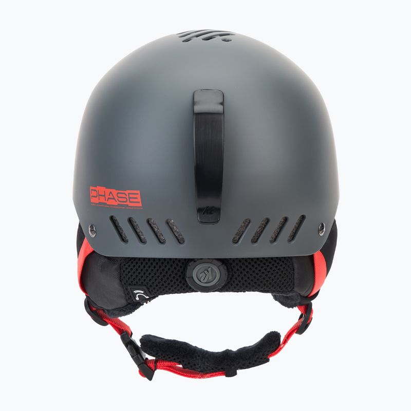 Ски каска K2 Phase Pro gunmetal 3
