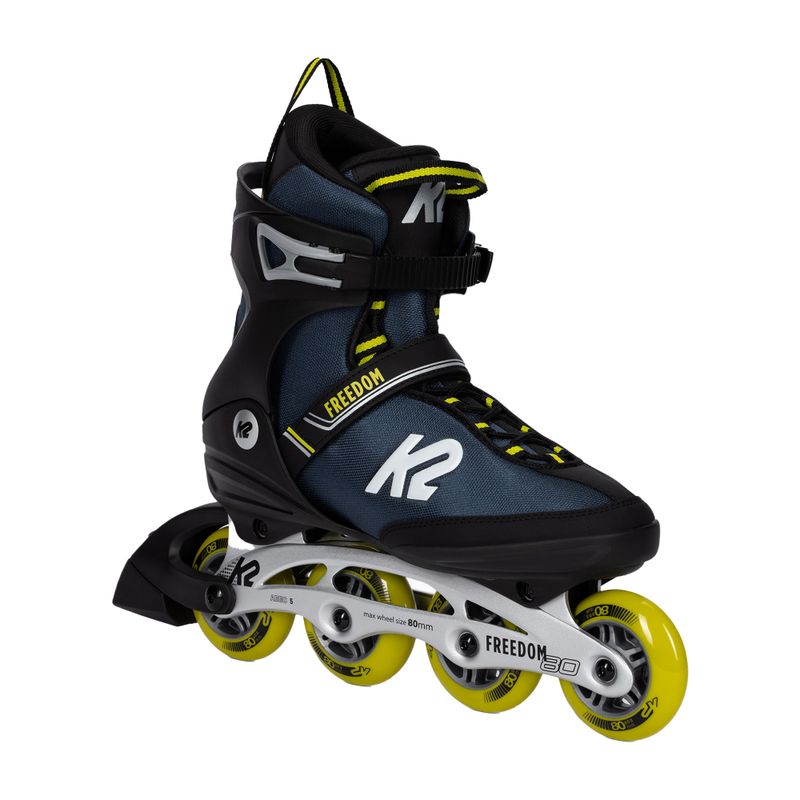 Мъжки кънки K2 Freedom Alu 80 navy blue 30E0341