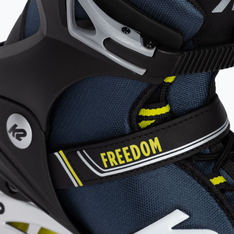 Мъжки кънки K2 Freedom Alu 80 navy blue 30E0341 5
