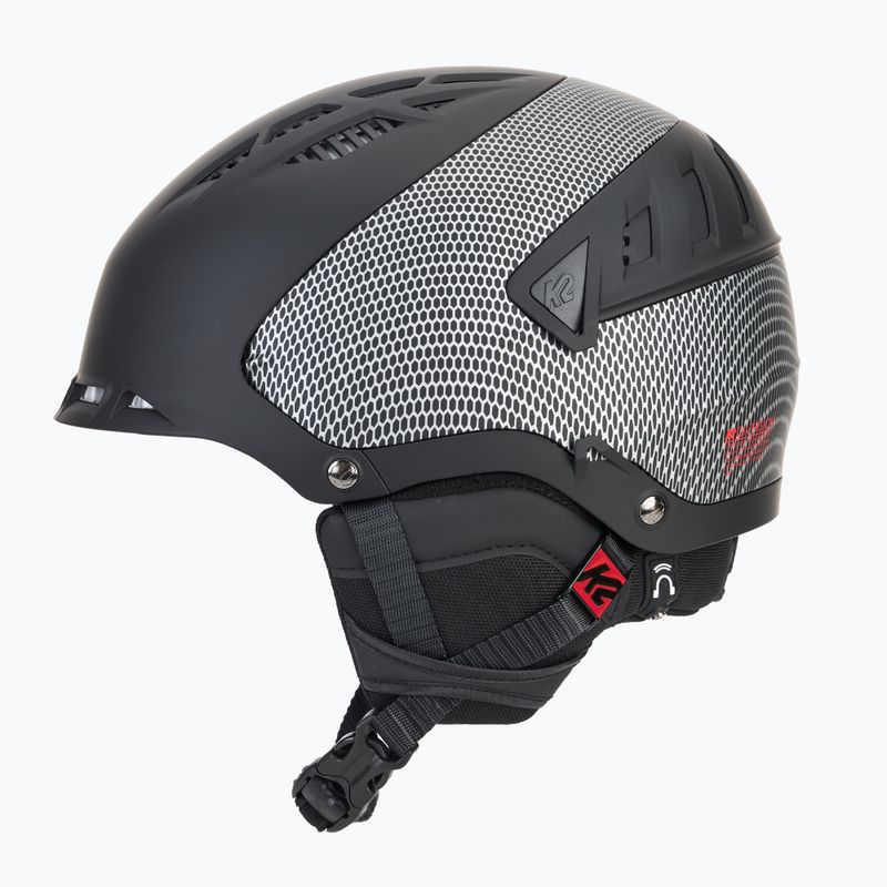 Ски каска K2 Diversion gunmetal/черна 4