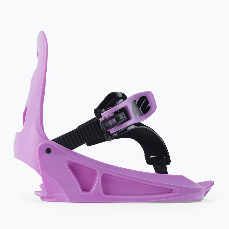 Детски сноуборд връзки K2 Lil Kat лилави 11F1017/12 2
