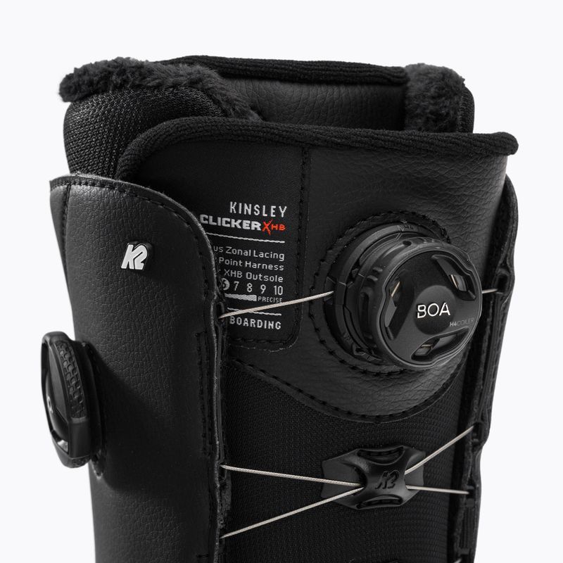 Ботуши за сноуборд K2 Kinsley Clicker X Hb черни 6