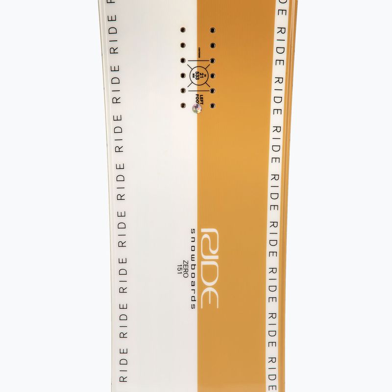 Сноуборд RIDE ZERO gold 12F0027.1.1 4