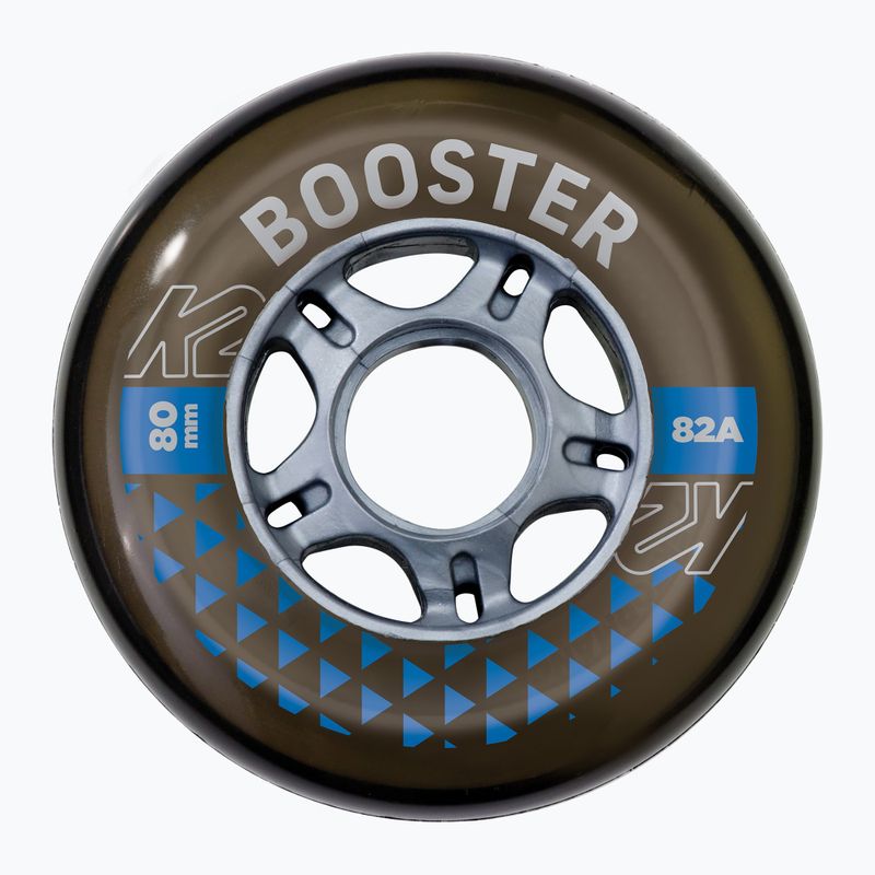 Колела за ролери K2 Booster 80 mm/82A 4 бр. black