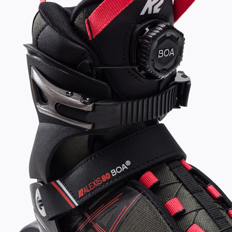 Дамски кънки K2 Alexis 80 Boa сиви 30G0317 5