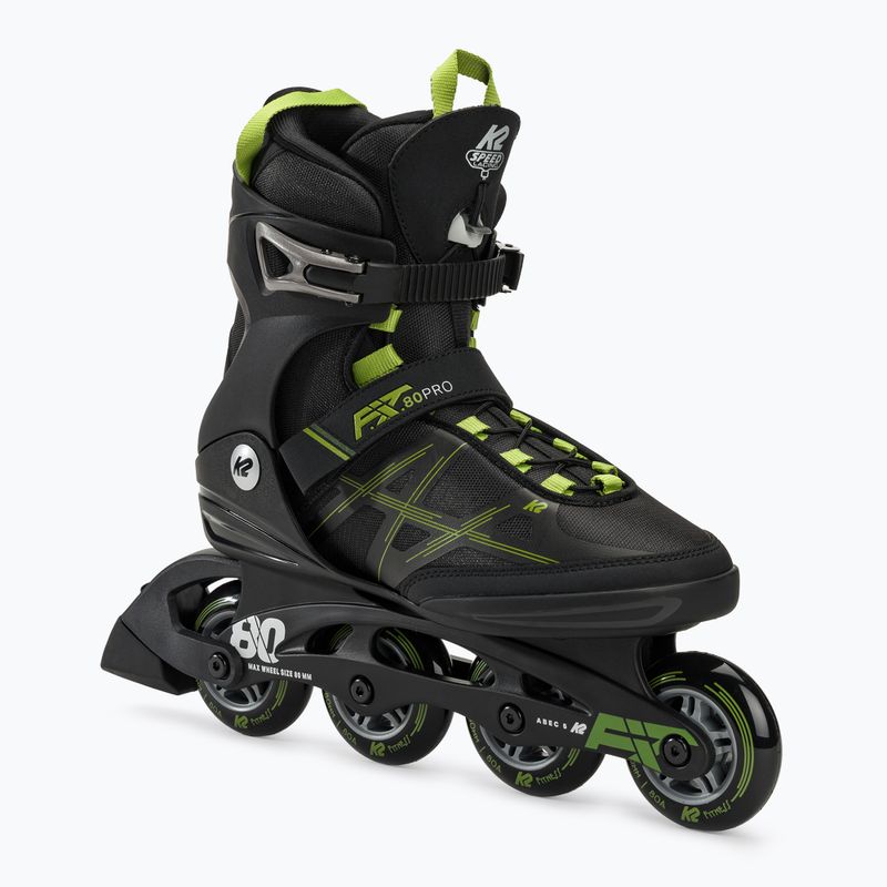 Мъжки ролери K2 F.I.T. 80 Pro black/olive