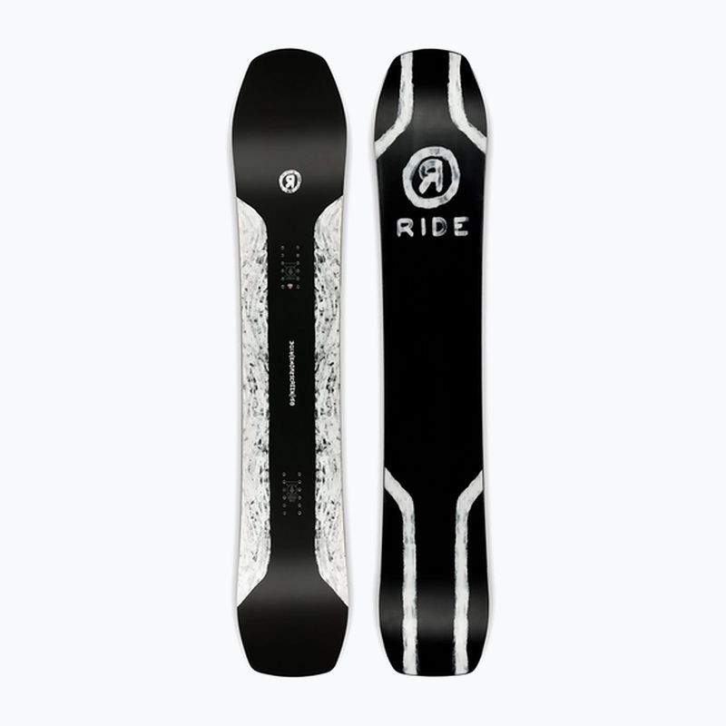 Сноуборд RIDE Smokescreen черен и бял 12G0024 7
