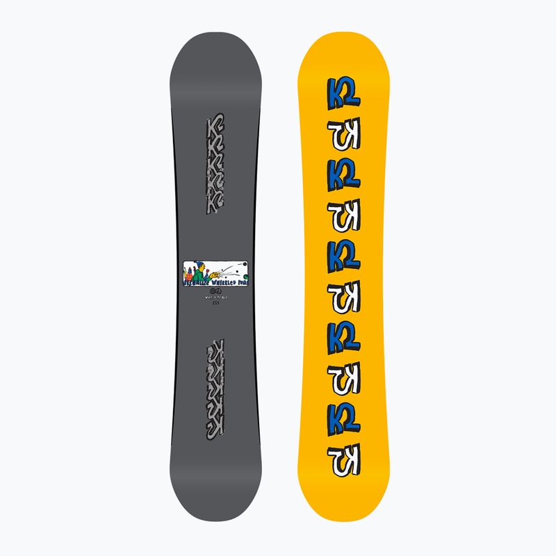 K2 World Peace сиво-жълт сноуборд 11G0043/1W