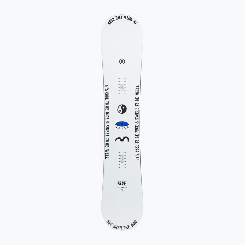 Дамски сноуборд RIDE Saturday white-blue 12G0018 3