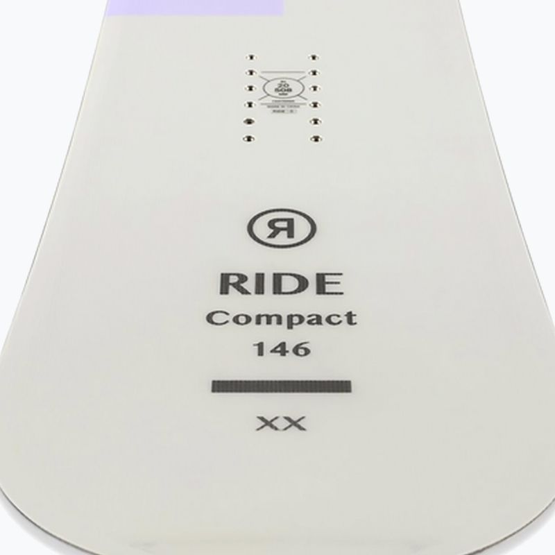 Дамски сноуборд RIDE Compact сиво-жълт 12G0019 9