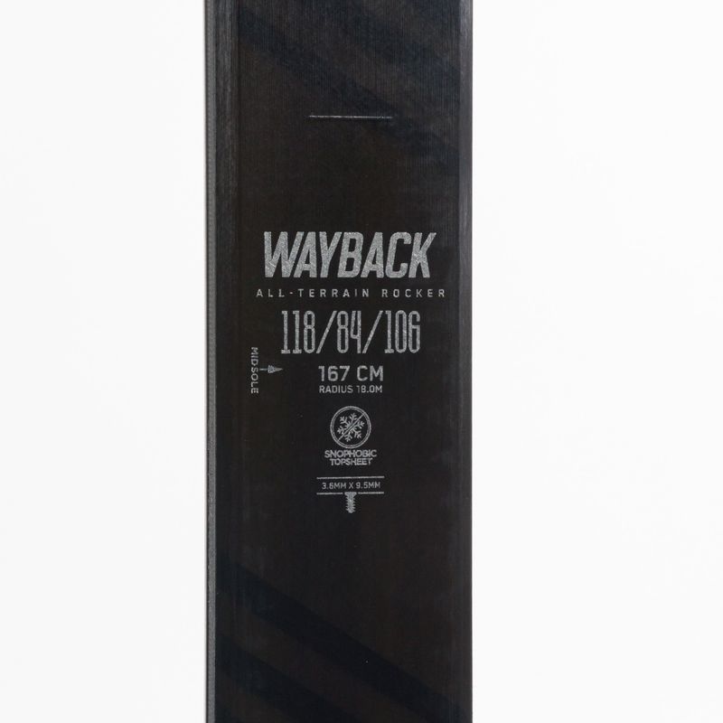 K2 Wayback 84 сиво-жълти ски за каране 10G0203.101.1 5