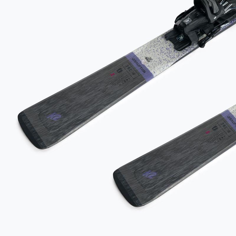 Дамски ски за спускане K2 Disruption 76C W + 10 Compact Quikclik Free purple 10G0406.143.1 9