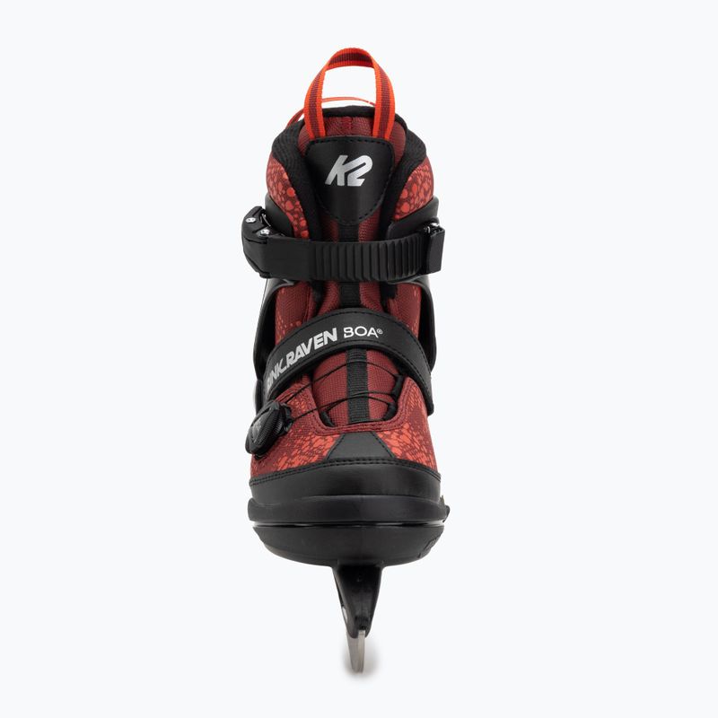 Детски кънки за свободното време K2 Rink Raven Boa Jr red 4