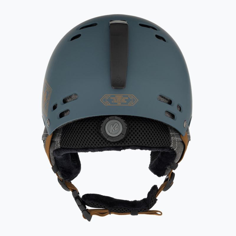Ски каска K2 Thrive dark teal 3