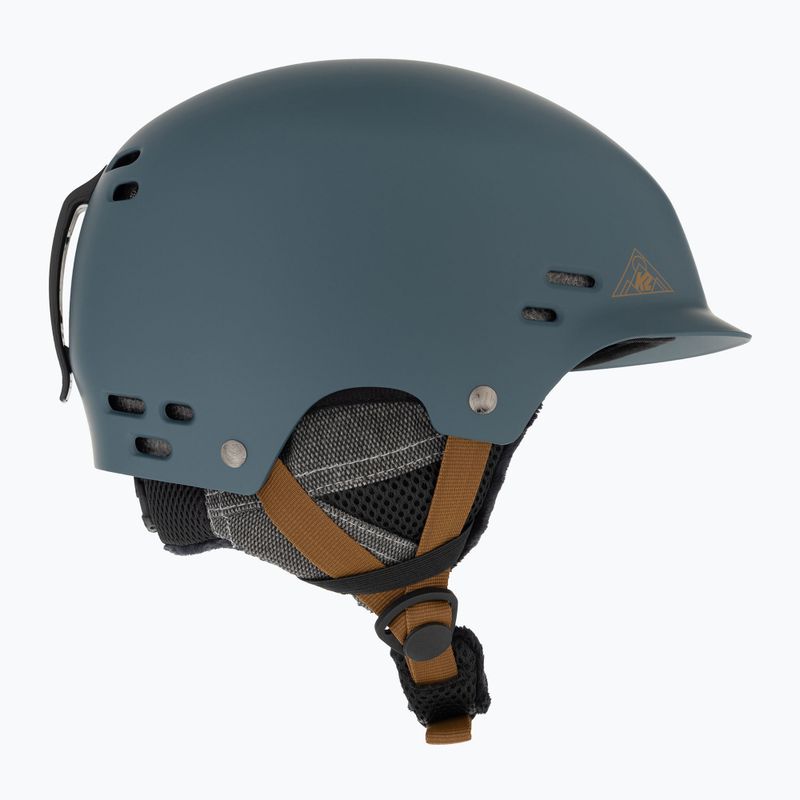 Ски каска K2 Thrive dark teal 4