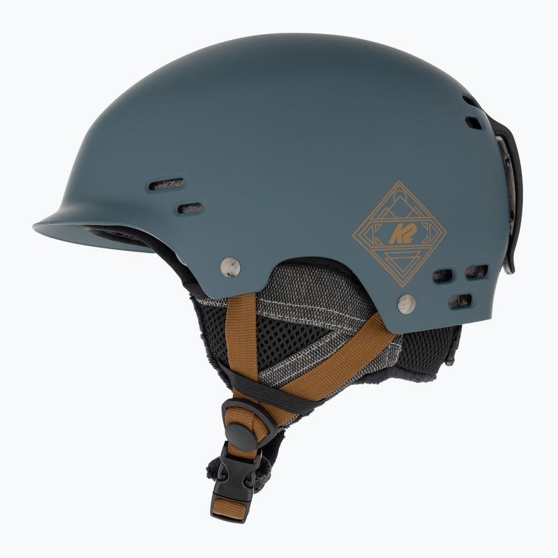 Ски каска K2 Thrive dark teal 5