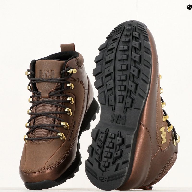 Дамски ботуши Helly Hansen за трекинг The Forester bison/deep brown 12