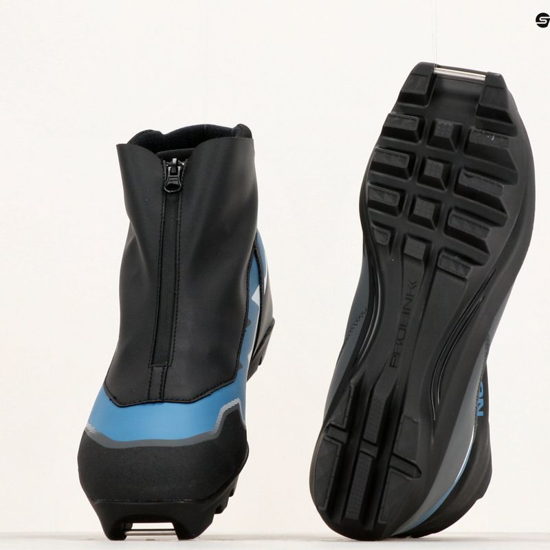 Мъжки ботуши за ски бягане Salomon Escape black/castlerock/blue ashes 15