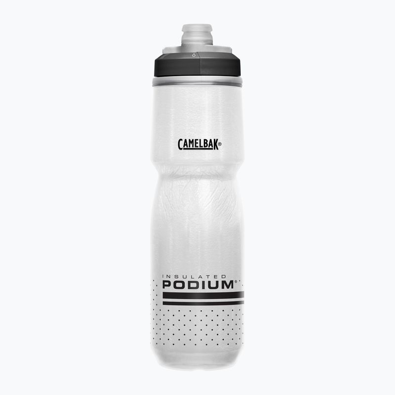 Велосипедна бутилка CamelBak Podium Chill 710 ml бяла/черна