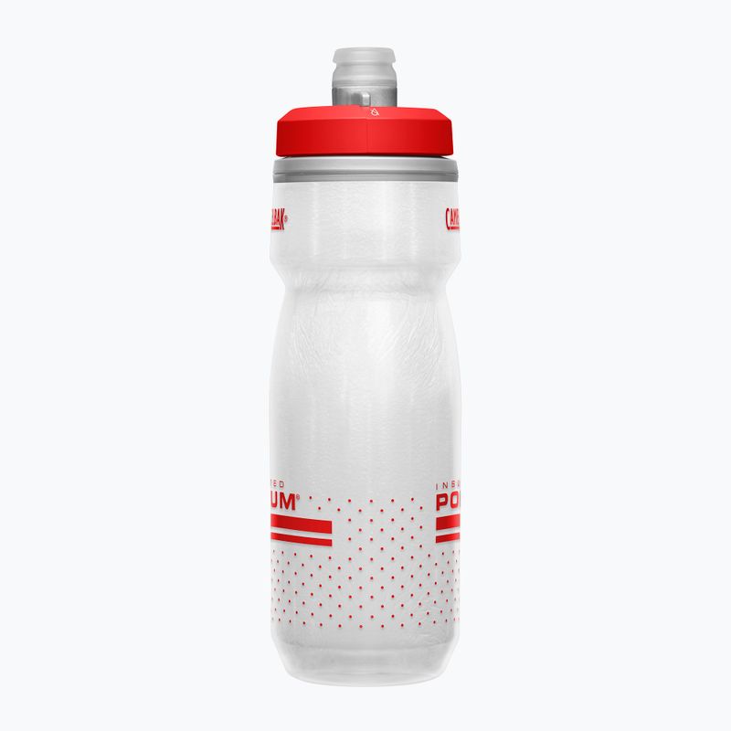 CamelBak Podium Chill 620ml огненочервена/бяла бутилка за велосипед 2