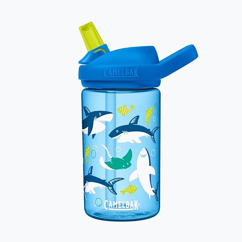 CamelBak Eddy+ Kids 400 ml бутилка за пътуване с акули и скатове