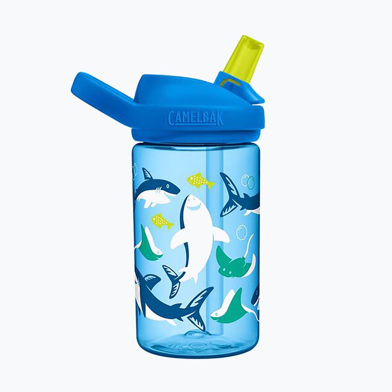 CamelBak Eddy+ Kids 400 ml бутилка за пътуване с акули и скатове 2