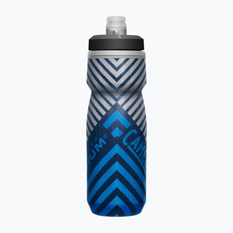 Бутилка за велосипед CamelBak Podium Chill 620 ml navy/ blue stripe 2