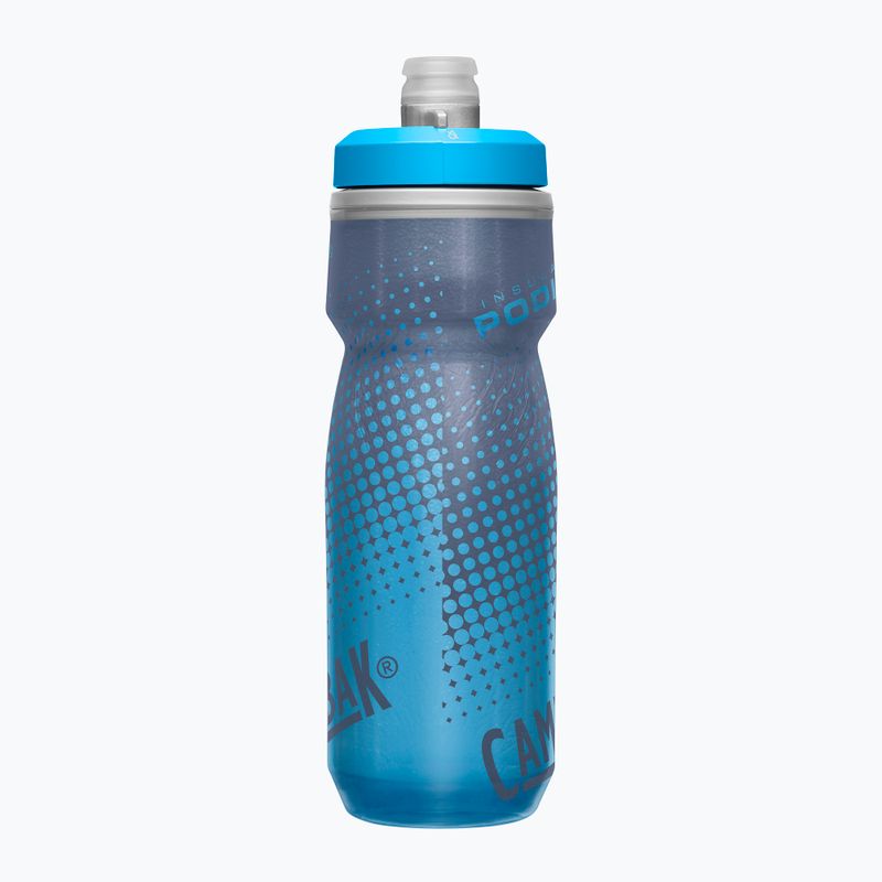 Велосипедна бутилка CamelBak Podium Chill 620 ml със синя точка 2
