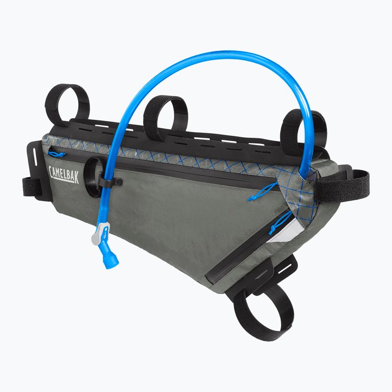 Чанта за велосипед CamelBak M.U.L.E. Frame Pack с резервоар от 2 литра, вълче сиво 10