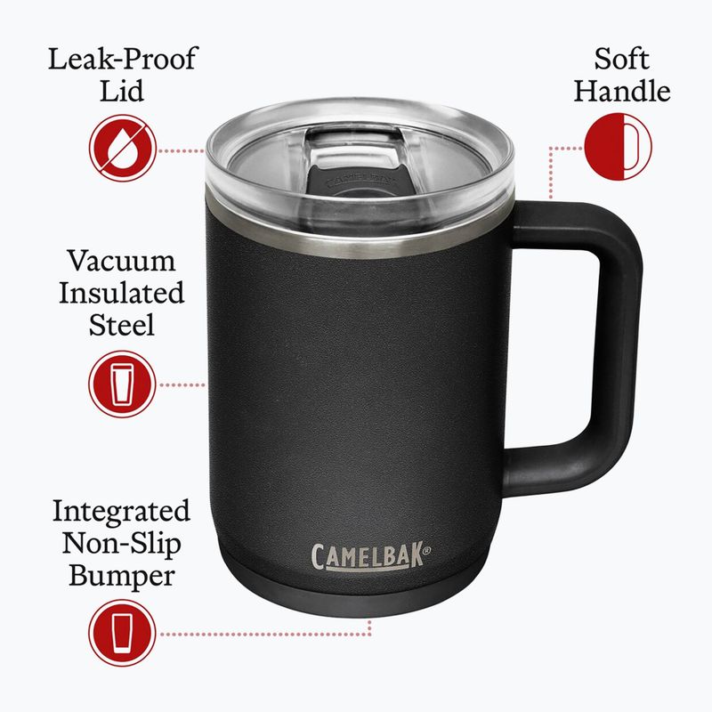 CamelBak Thrive Mug Изолирана термочаша SST 470 ml черна 6