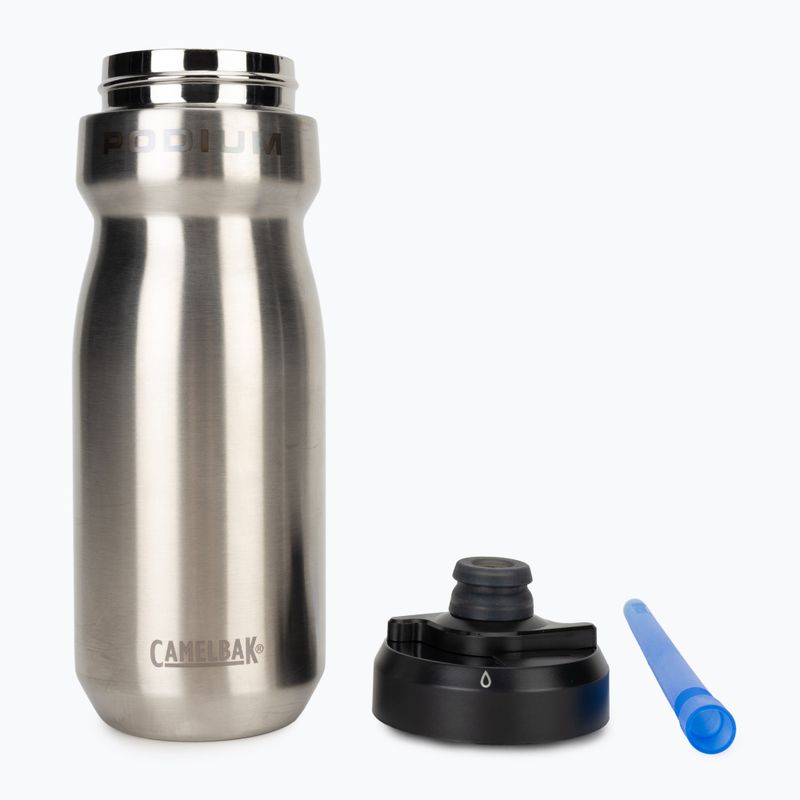 Велосипедна бутилка CamelBak Podium Insulated Steel 530 ml stainless 6
