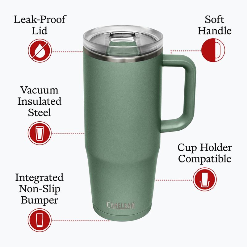 CamelBak Thrive Mug Insulated SST 950 ml термочаша с мъх 6
