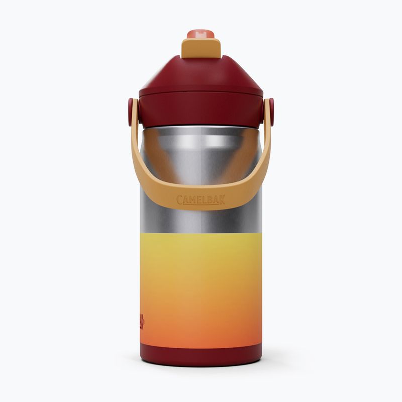 Термо бутилка CamelBak Thrive Flip Straw Kids Insulated SST 350 ml orange sunset 2