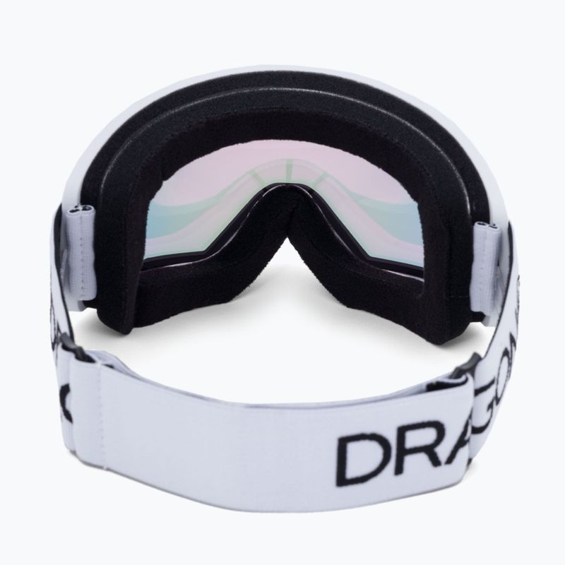 Ски очила DRAGON DX3 OTG бели/луминесцентни розови йонни 3