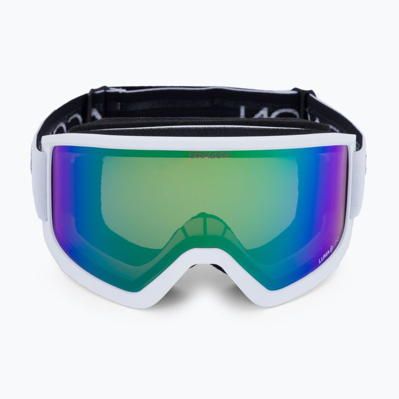 Ски очила DRAGON DX3 OTG бели/луминисцентни зелени йони 2