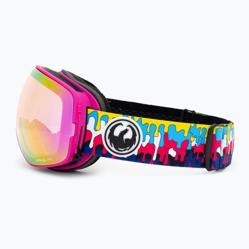 Ски очила DRAGON X2S drip/lumalens pink ion/dark smoke 5