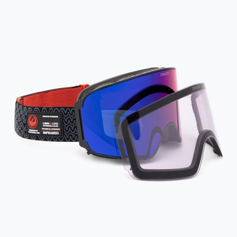 Ски очила DRAGON NFX MAG OTG obsidian/lumalens solace ir/violet