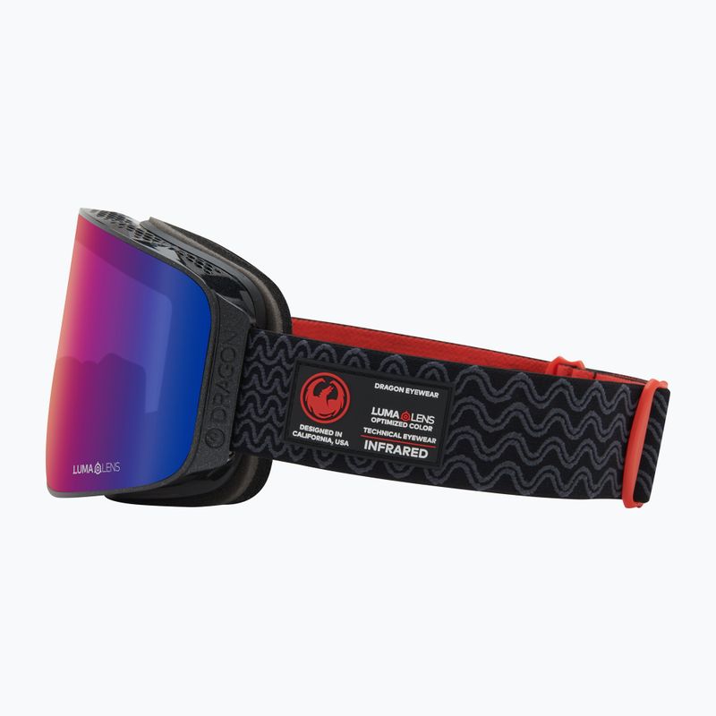 Ски очила DRAGON NFX MAG OTG obsidian/lumalens solace ir/violet 9