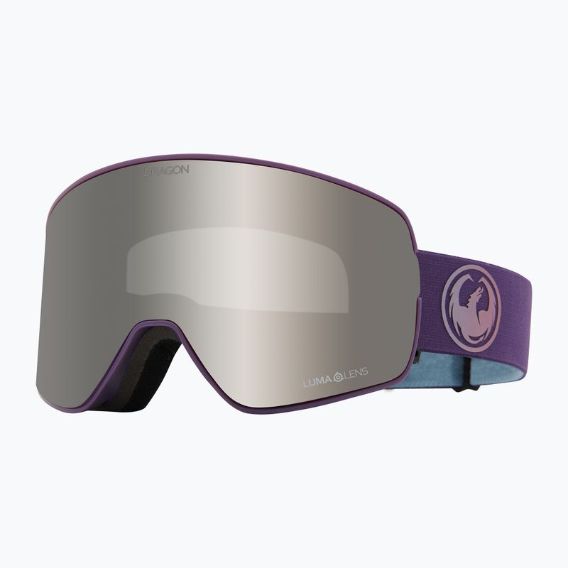 Скиорски очила DRAGON NFX2 deep plum/lumalens silver ion+lumalens voilet 6